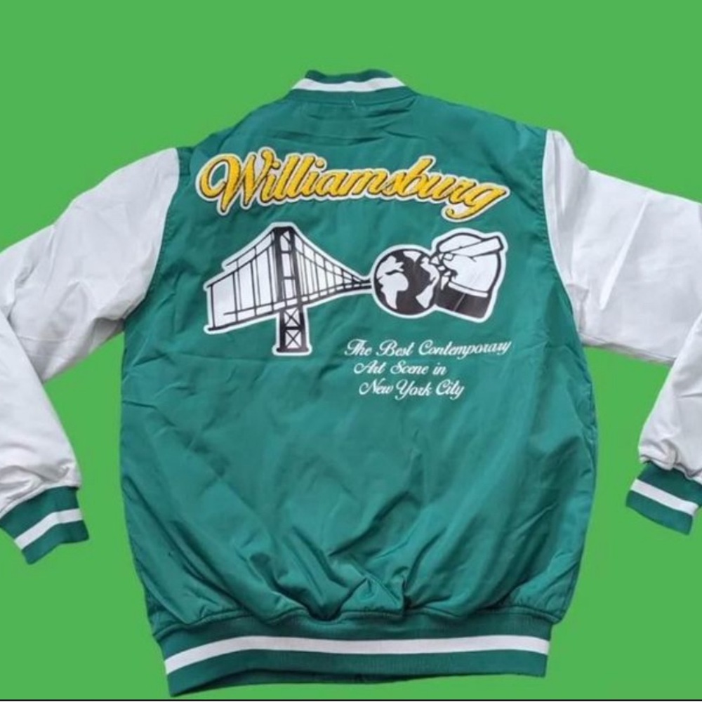 Seven Souls Williamsburg Varsity Jacket in size M NWOT